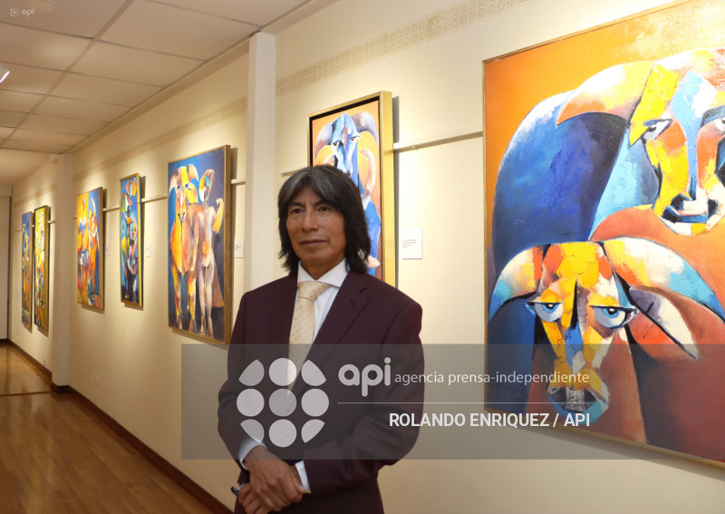 EXPOSICION PICTORICA DE OLMEDO QUIMBITA