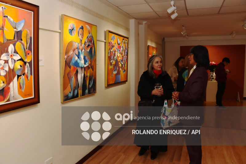 EXPOSICION PICTORICA DE OLMEDO QUIMBITA