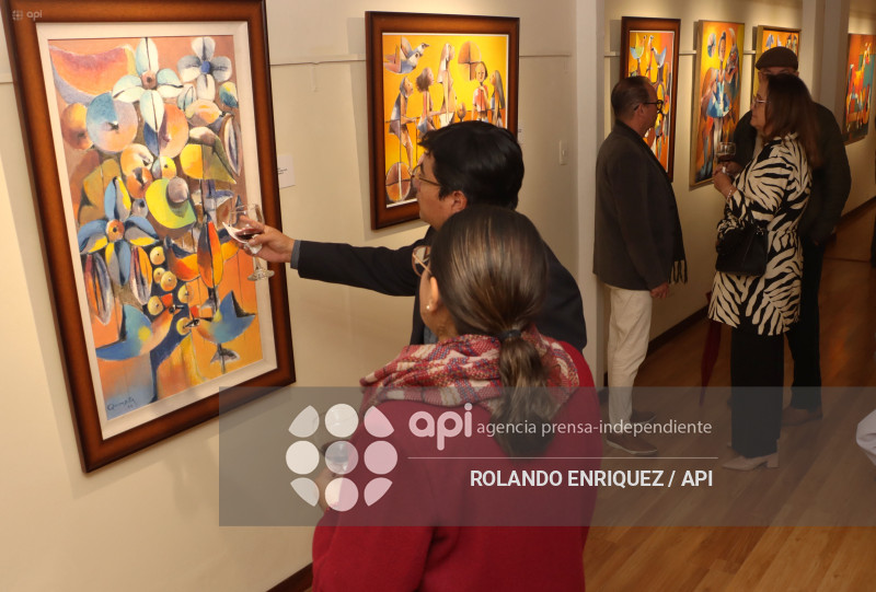 EXPOSICION PICTORICA DE OLMEDO QUIMBITA
