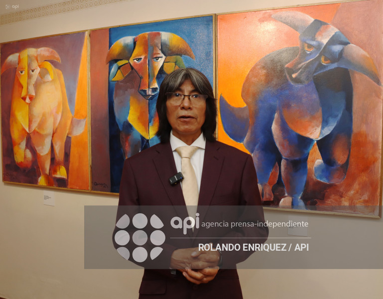 EXPOSICION PICTORICA DE OLMEDO QUIMBITA