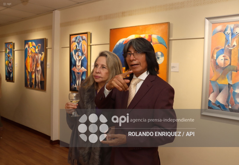 EXPOSICION PICTORICA DE OLMEDO QUIMBITA