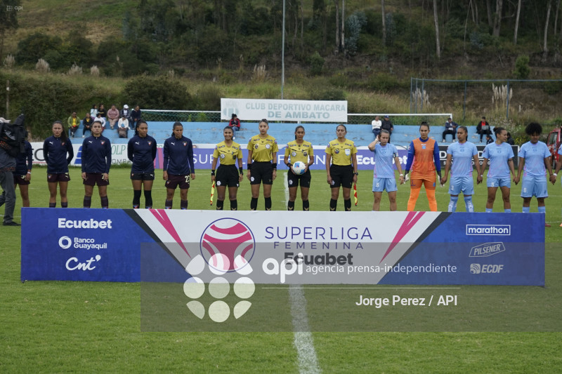 FBL SUPERLIGA FEMENINA MACARA VS LIGA