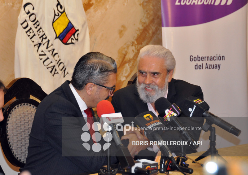 CUENCA-NUEVO GOBERNADOR-XAVIER BERMUDEZ