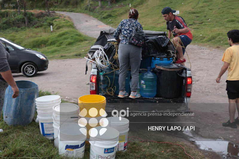 DESABASTECIMIENTO DE AGUA SUR DE QUITO
