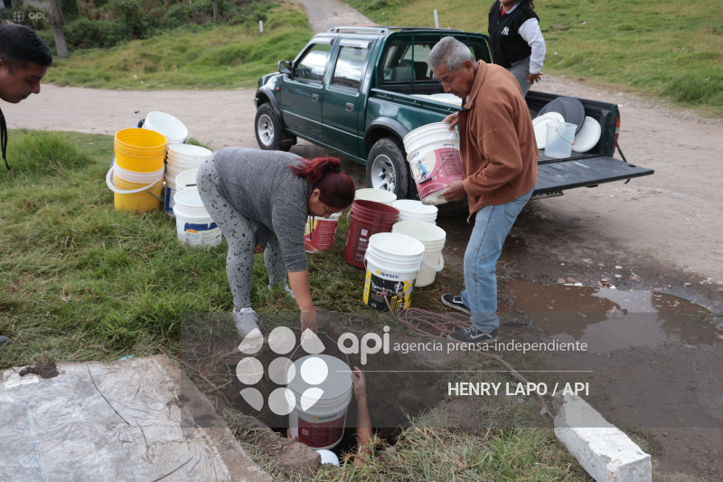 DESABASTECIMIENTO DE AGUA SUR DE QUITO