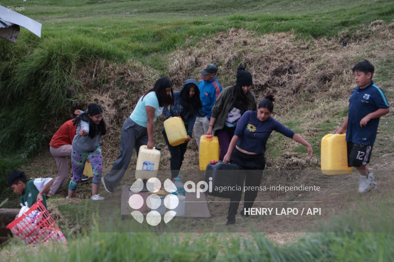 DESABASTECIMIENTO DE AGUA SUR DE QUITO