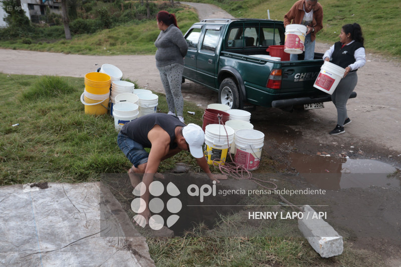 DESABASTECIMIENTO DE AGUA SUR DE QUITO