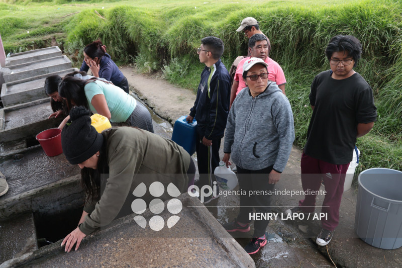 DESABASTECIMIENTO DE AGUA SUR DE QUITO