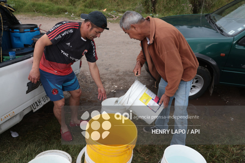 DESABASTECIMIENTO DE AGUA SUR DE QUITO