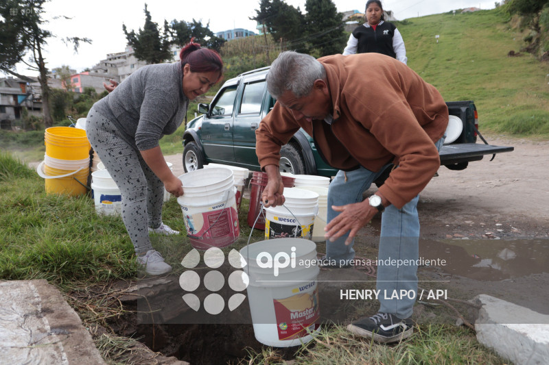 DESABASTECIMIENTO DE AGUA SUR DE QUITO