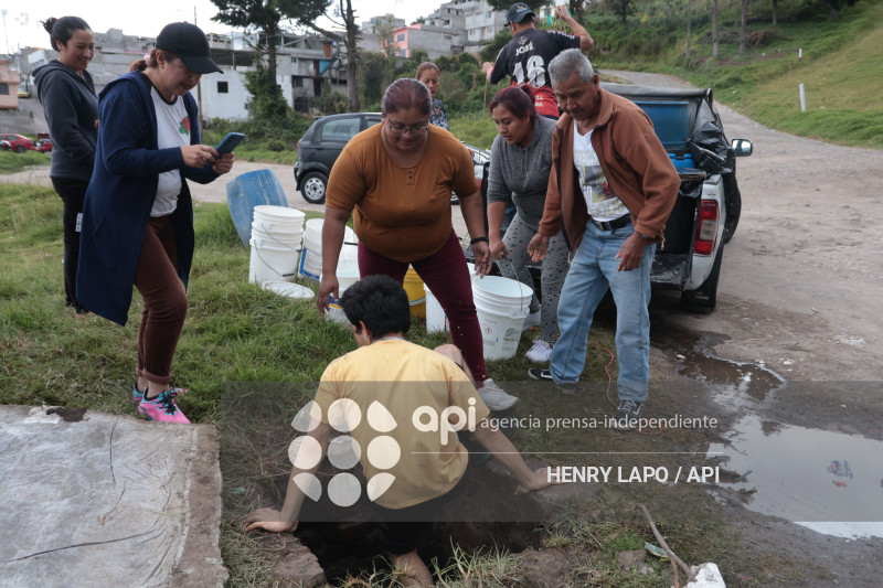 DESABASTECIMIENTO DE AGUA SUR DE QUITO