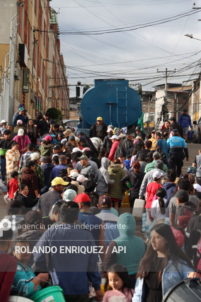 INCIDENTES POR AGUA SECTOR EL TROJE