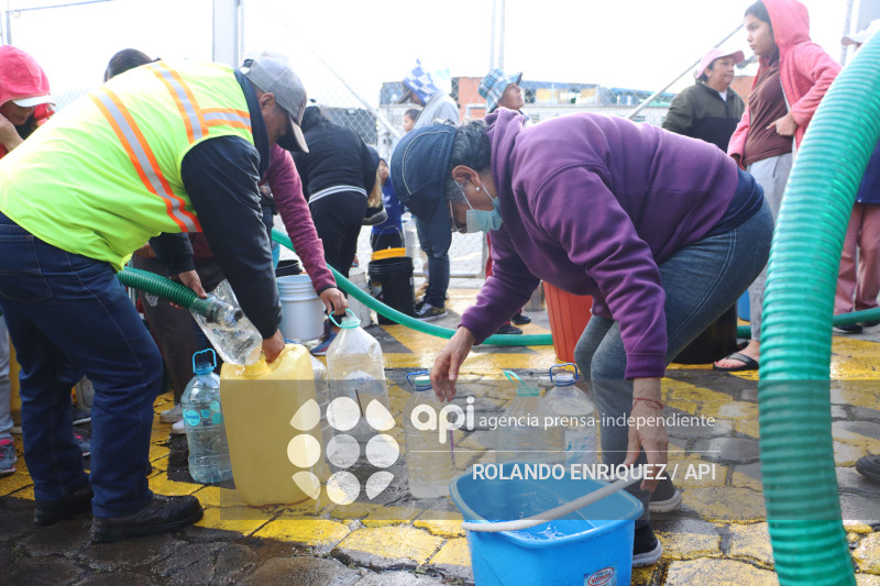 INCIDENTES POR AGUA SECTOR EL TROJE