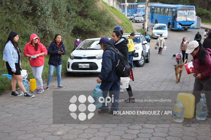 INCIDENTES POR AGUA SECTOR EL TROJE