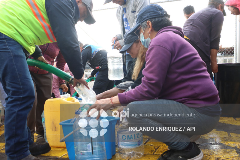 INCIDENTES POR AGUA SECTOR EL TROJE