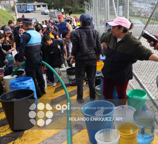 INCIDENTES POR AGUA SECTOR EL TROJE