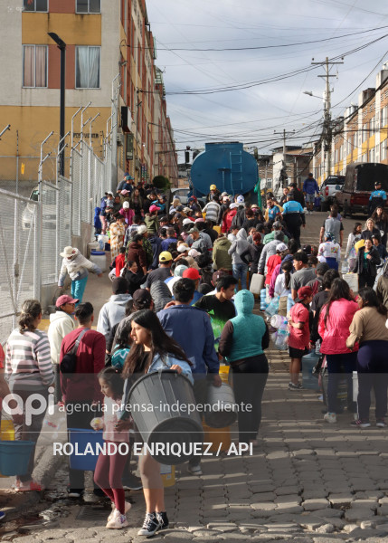 INCIDENTES POR AGUA SECTOR EL TROJE