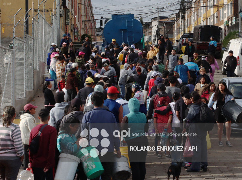 INCIDENTES POR AGUA SECTOR EL TROJE
