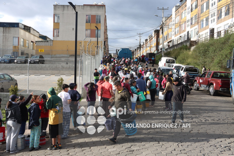 INCIDENTES POR AGUA SECTOR EL TROJE