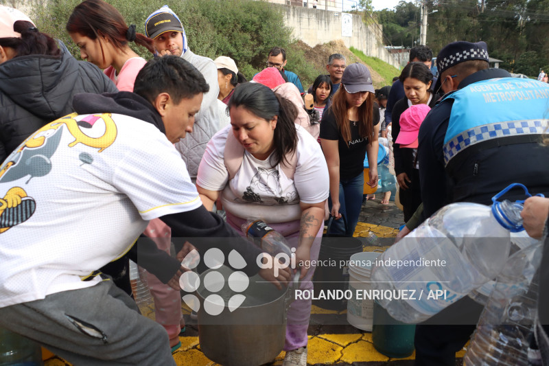 INCIDENTES POR AGUA SECTOR EL TROJE