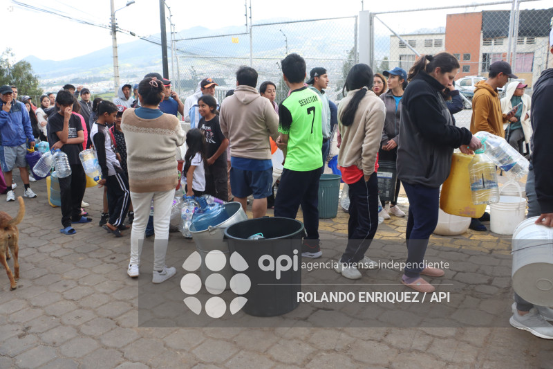 INCIDENTES POR AGUA SECTOR EL TROJE