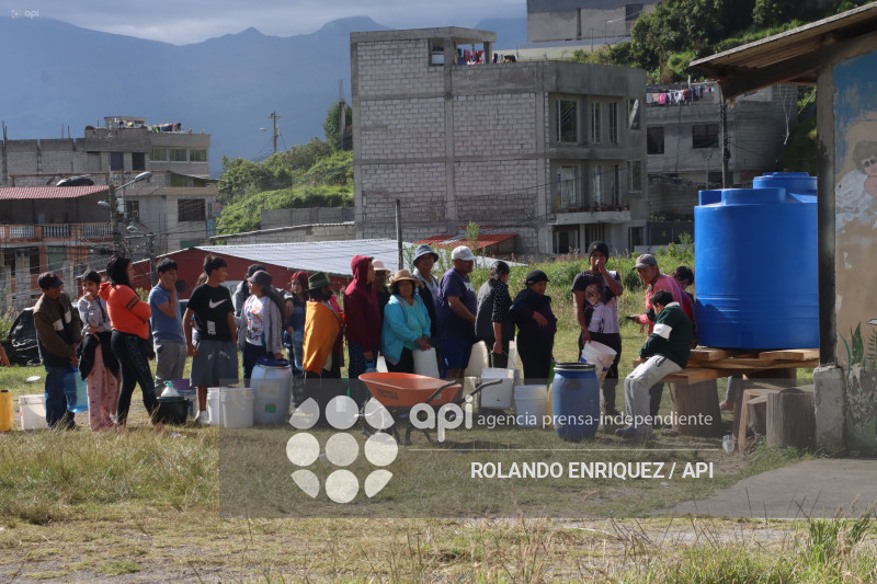 DESABASTECIMIENTO AGUA SUR DE QUITO