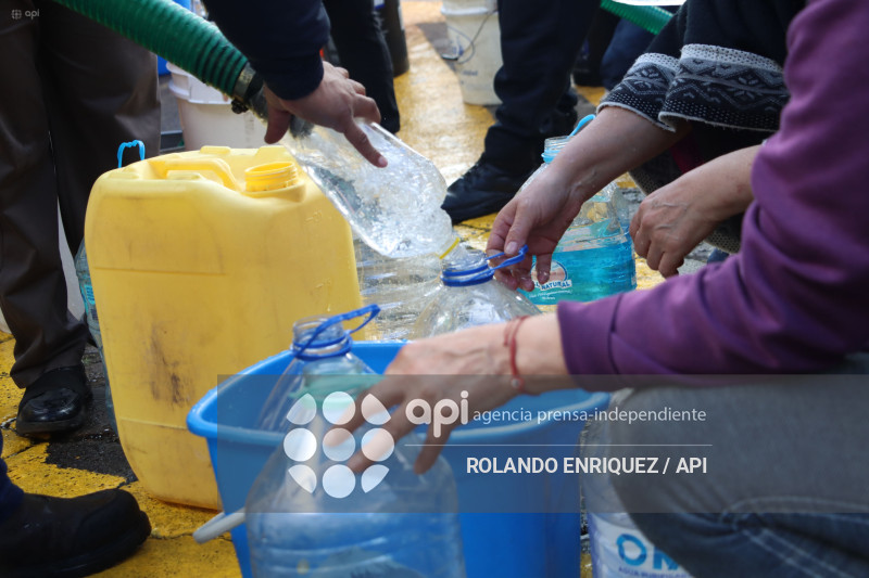 INCIDENTES POR AGUA SECTOR EL TROJE