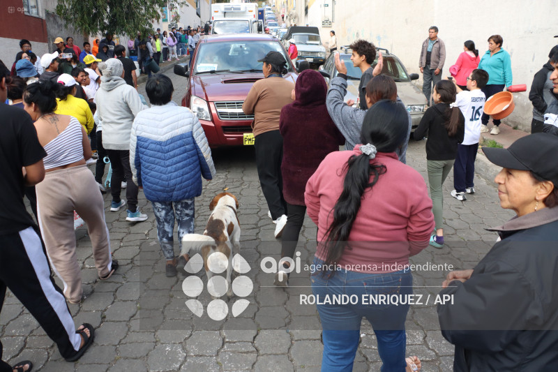 INCIDENTES POR AGUA SECTOR EL TROJE
