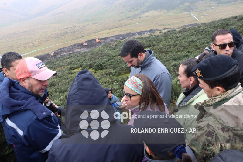 VICEPRESIDENTA RECORRE SECTOR DE LA MICA