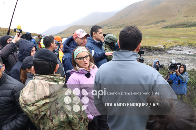 VICEPRESIDENTA RECORRE SECTOR DE LA MICA