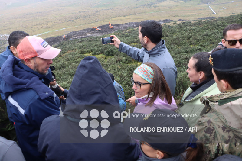 VICEPRESIDENTA RECORRE SECTOR DE LA MICA