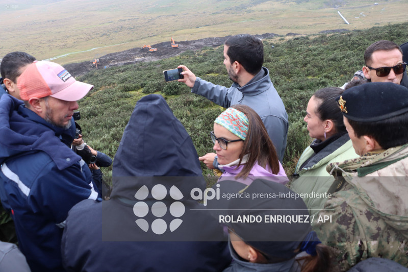 VICEPRESIDENTA RECORRE SECTOR DE LA MICA