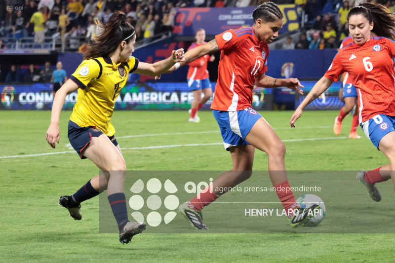 COPA AMERICA FEMENINA ECUADOR VS CHILE