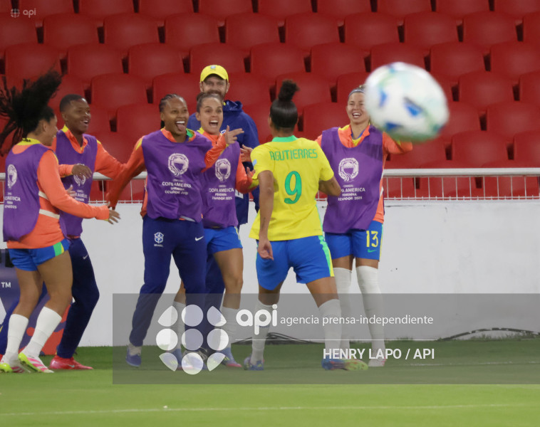 COPA AMERICA FEMENINA  BRASIL VS URUGUAY