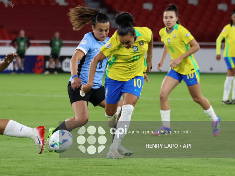 COPA AMERICA FEMENINA  BRASIL VS URUGUAY