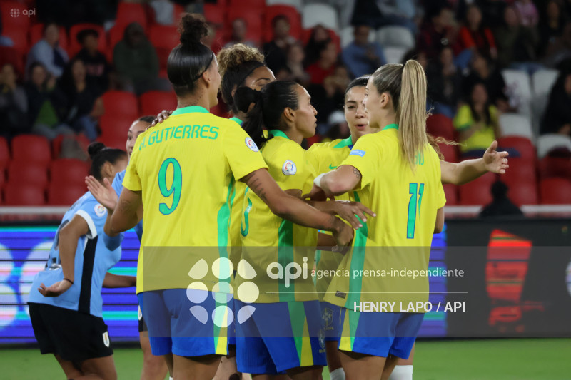 COPA AMERICA FEMENINA  BRASIL VS URUGUAY