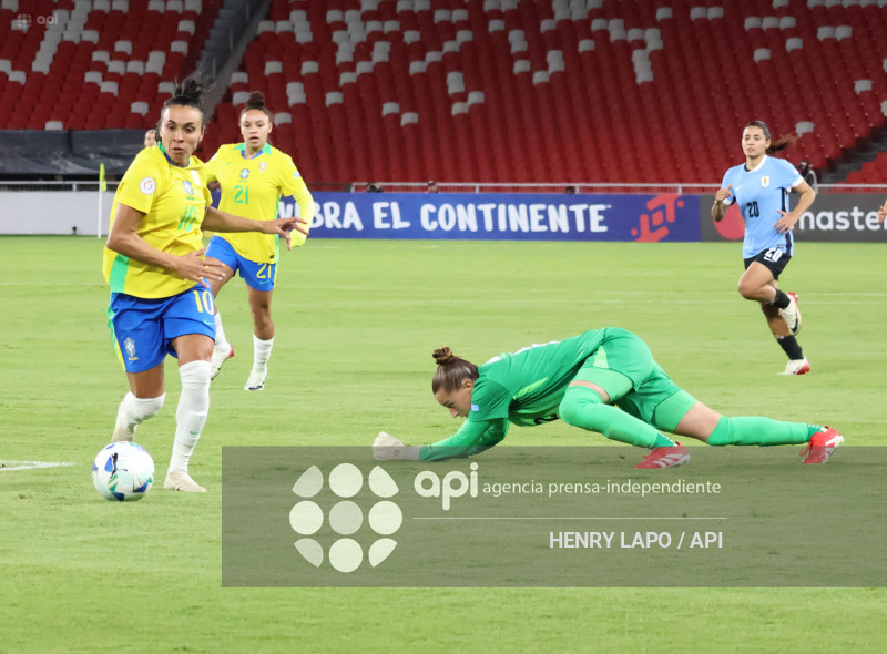 COPA AMERICA FEMENINA  BRASIL VS URUGUAY