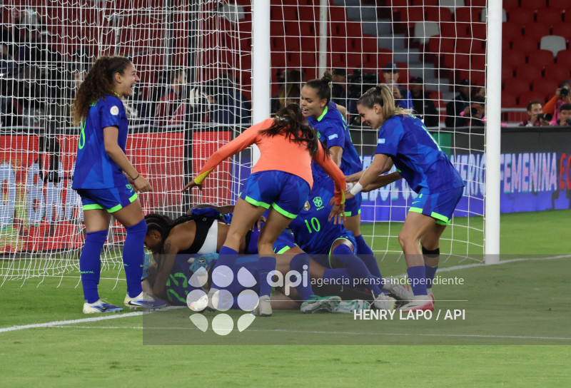 FINAL COPA AMERICA FEMENINA      COLOMBIA VS BRASIL