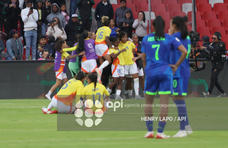 FINAL COPA AMERICA FEMENINA      COLOMBIA VS BRASIL