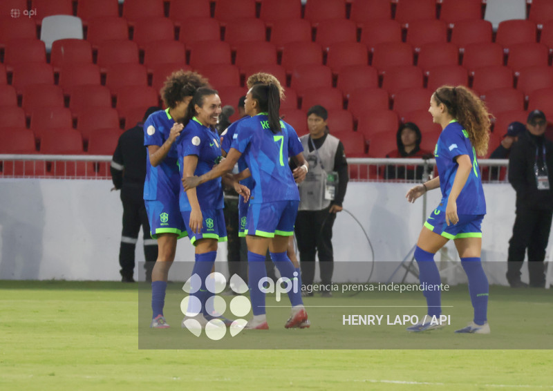 FINAL COPA AMERICA FEMENINA      COLOMBIA VS BRASIL