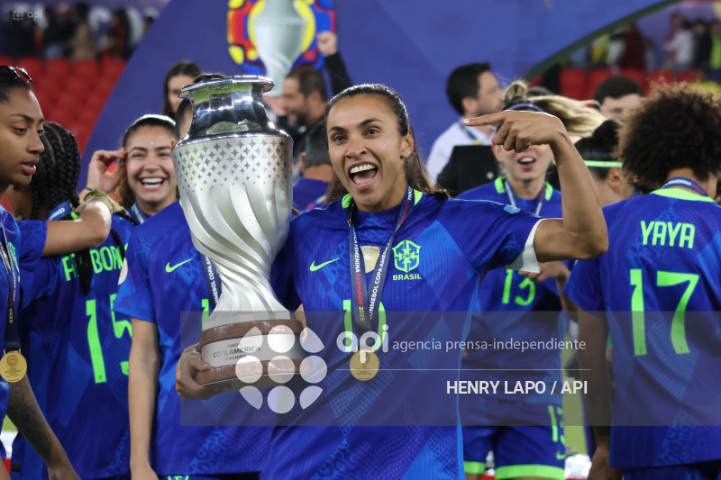 FINAL COPA AMERICA FEMENINA      COLOMBIA VS BRASIL