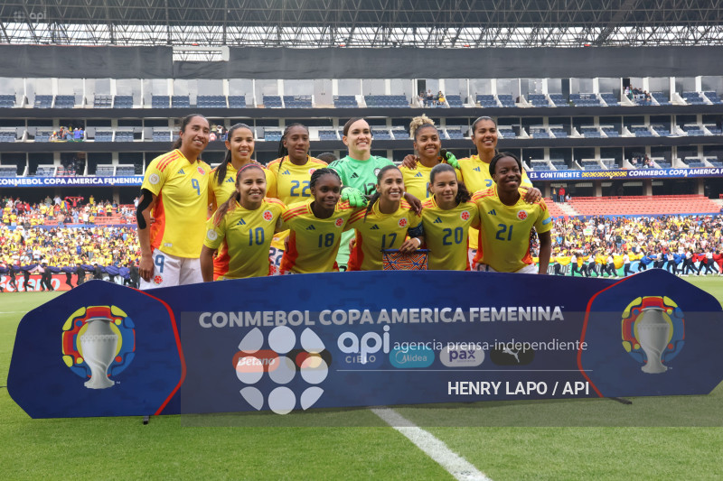 FINAL COPA AMERICA FEMENINA      COLOMBIA VS BRASIL