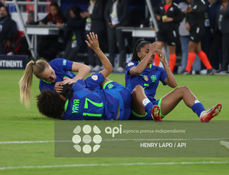 FINAL COPA AMERICA FEMENINA      COLOMBIA VS BRASIL