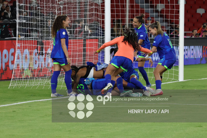 FINAL COPA AMERICA FEMENINA      COLOMBIA VS BRASIL
