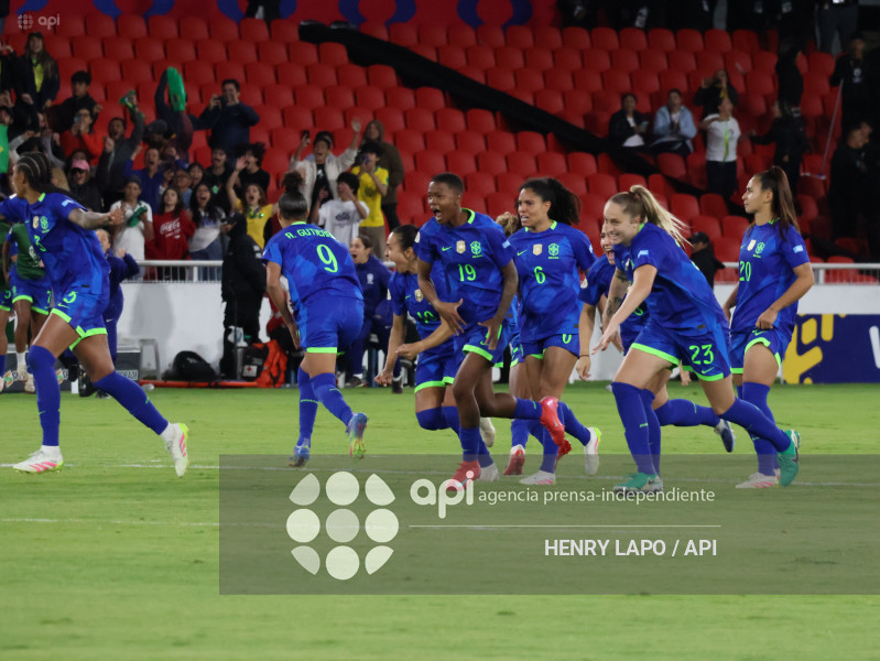 FINAL COPA AMERICA FEMENINA      COLOMBIA VS BRASIL