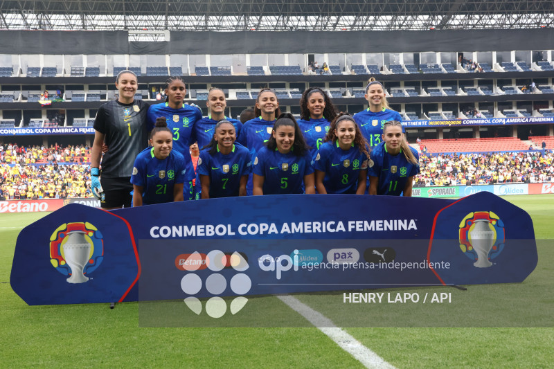 FINAL COPA AMERICA FEMENINA      COLOMBIA VS BRASIL