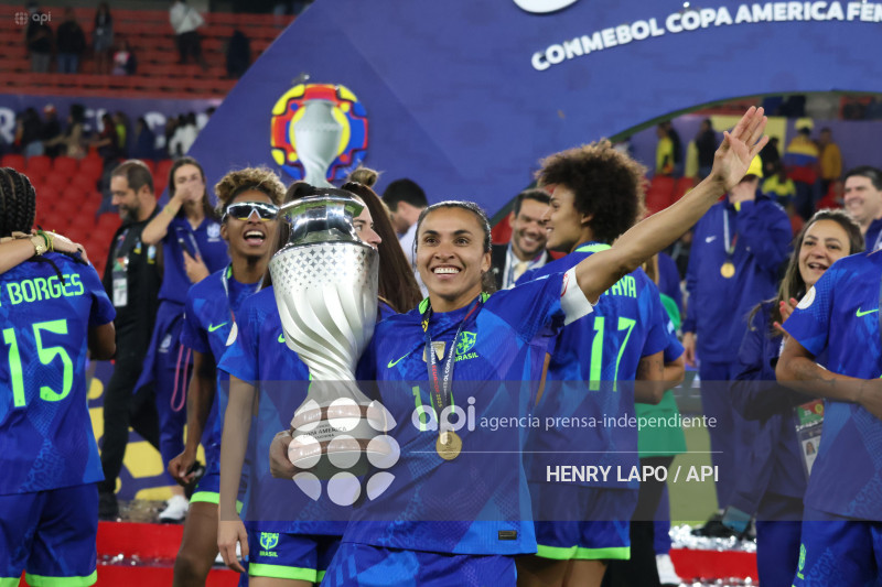 FINAL COPA AMERICA FEMENINA      COLOMBIA VS BRASIL