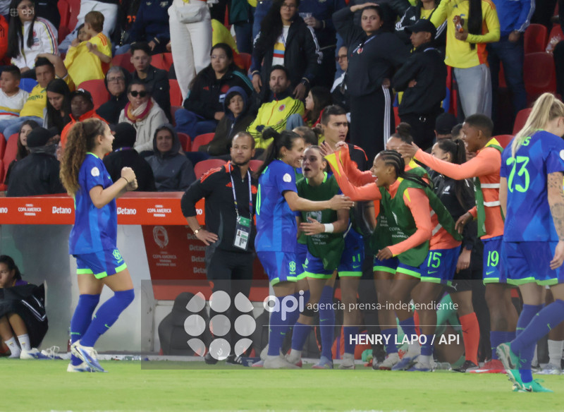 FINAL COPA AMERICA FEMENINA      COLOMBIA VS BRASIL