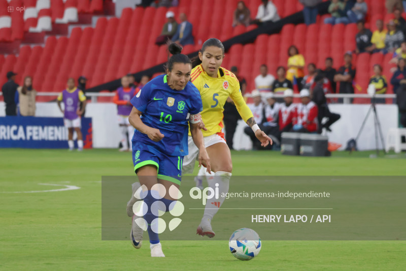 FINAL COPA AMERICA FEMENINA      COLOMBIA VS BRASIL