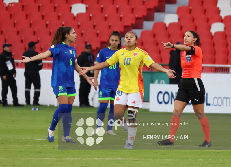 FINAL COPA AMERICA FEMENINA      COLOMBIA VS BRASIL